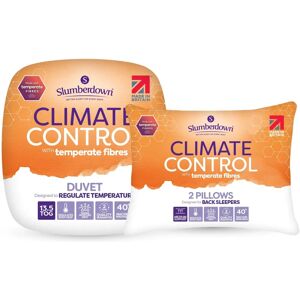 Slumberdown Climate Control 13.5 Tog Winter Duvet With 2 Pillows - Duvet Slumberdown Climate Control 13.5 Tog Winter Duvet With 2 Pillows - Duvet