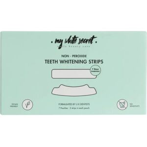 My White Secret Non-Peroxide Teeth Whitening Strips - 7 pcs My White Secret Non-Peroxide Teeth Whitening Strips - 7 pcs
