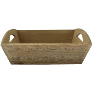 Red Hamper Oak Effect Small Wooden Storage Tray - storage tray Red Hamper Oak Effect Small Wooden Storage Tray - storage tray