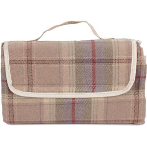 Red Hamper - Lavender Tartan Rug - Picnic Rug Red Hamper - Lavender Tartan Rug - Picnic Rug