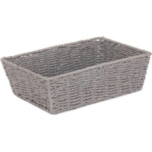 Red Hamper Model PT150 - Extra Large Grey Paper Rope Serving Tray Red Hamper Model PT150 - Extra Large Grey Paper Rope Serving Tray