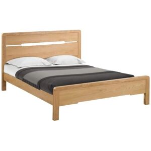 Julian Bowen Curve Oak Double Bed - 4ft6 Julian Bowen Curve Oak Double Bed - 4ft6