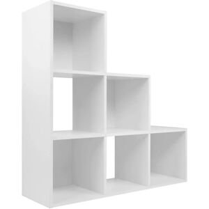 Charles Jacobs White 3 Tier 6 Cube Storage Bookcase Shelf Display Unit - Bookcase Charles Jacobs White 3 Tier 6 Cube Storage Bookcase Shelf Display Unit - Bookcase