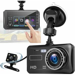 Alpha Lights Car Dash Camera Front & Rear Supports SD Card Up to 128GB Full HD 1080P 4.0" DVR Dashboard Camera Alpha Lights Car Dash Camera Front & Rear Supports SD Card Up to 128GB Full HD 1080P 4.0" DVR Dashboard Camera