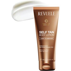 Revuele Paradise Bronze Self Tan Body Lotion - Hydrates, Nourishes, Natural Tan Revuele Paradise Bronze Self Tan Body Lotion - Hydrates, Nourishes, Natural Tan