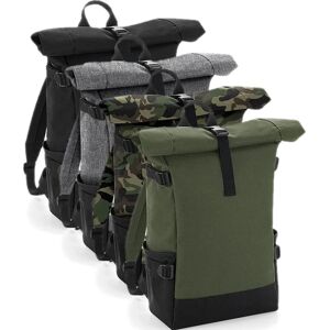 BagBase BG858 - 28 x 48 x 15 cm - grå meleret/sort - rygsæk BagBase BG858 - 28 x 48 x 15 cm - grå meleret/sort - rygsæk