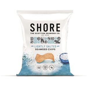 Shore Scottish Seaweed Seaweed Chips - Sea Salt - 25g Shore Scottish Seaweed Seaweed Chips - Sea Salt - 25g