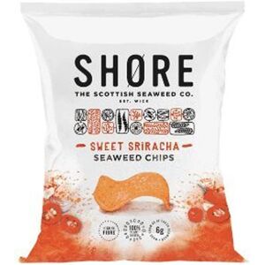 Shore Scottish Seaweed Sweet Sriracha Chips - Snacks Shore Scottish Seaweed Sweet Sriracha Chips - Snacks