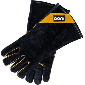 Ooni Heat-Resistant Leather Pizza Oven & BBQ Gloves - Black Ooni Heat-Resistant Leather Pizza Oven & BBQ Gloves - Black