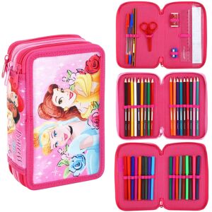 Disney - Princess 3 Tier Pencil Case - Filled - Pencil Case Disney - Princess 3 Tier Pencil Case - Filled - Pencil Case