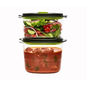 FoodSaver FFC025X Vacuum Food Containers - 2 Sizes FoodSaver FFC025X Vacuum Food Containers - 2 Sizes