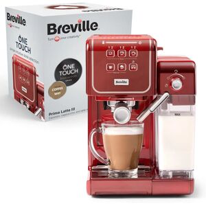 Breville Prima Latte III - ROUGE - Publicité Breville Prima Latte III - ROUGE - Publicité