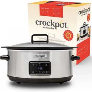Crock-Pot CSC112 - Black/Silver - Slow Cooker Crock-Pot CSC112 - Black/Silver - Slow Cooker