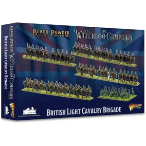 Black Powder Epic Battles: Waterloo - British Light Cavalry Brigade - Warlord Games - Publicité Black Powder Epic Battles: Waterloo - British Light Cavalry Brigade - Warlord Games - Publicité