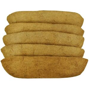 Coco Wall Trough 75cm - Pack of 5 - Planter Liners Coco Wall Trough 75cm - Pack of 5 - Planter Liners
