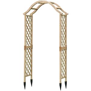 Unknown - Selections - Tan - Ground Spikes - Garden Arch Unknown - Selections - Tan - Ground Spikes - Garden Arch