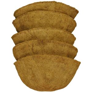 Unknown - Pack5 Round Coco Liner 35cm - Round - 35cm - Planter liner Unknown - Pack5 Round Coco Liner 35cm - Round - 35cm - Planter liner