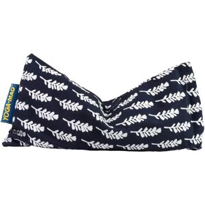 Coussin pour les yeux Yoga-Mad Bleu Marine à Motif Feuille - Outil de Relaxation - Publicité Coussin pour les yeux Yoga-Mad Bleu Marine à Motif Feuille - Outil de Relaxation - Publicité