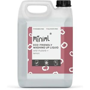 Miniml Natural Rhubarb Closed Loop 5L Refill - Washing Up Liquid Miniml Natural Rhubarb Closed Loop 5L Refill - Washing Up Liquid