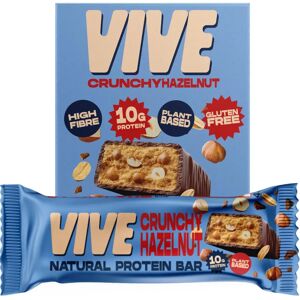 Vive Crunchy Noisette Barre de Protéines Naturelle - Barre de Protéines - Publicité Vive Crunchy Noisette Barre de Protéines Naturelle - Barre de Protéines - Publicité