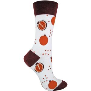 Sock Snob Dames Talkie Socks - Fruitige Katoen - Maat UK 4-6.5 Sock Snob Dames Talkie Socks - Fruitige Katoen - Maat UK 4-6.5