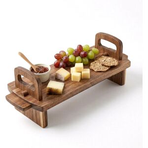 GEEZY - Wooden Raised Platter - Antipasti - Tapas - Platter GEEZY - Wooden Raised Platter - Antipasti - Tapas - Platter