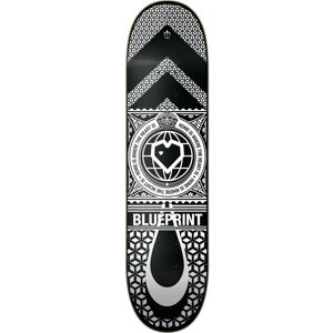 Blueprint Home Heart Skateboard - 7-ply Maple - White Blueprint Home Heart Skateboard - 7-ply Maple - White