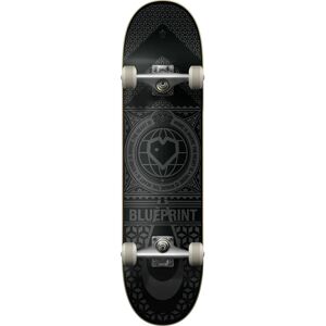 Blueprint Home Heart Skateboard - Skateboard, 7-lags ahorn board, Dobbelt kicktail design, Street-orienterede hjul 52mm - Skateboard Blueprint Home Heart Skateboard - Skateboard, 7-lags ahorn board, Dobbelt kicktail design, Street-orienterede hjul 52mm - Skateboard