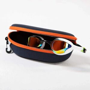 Housse de protection pour lunettes de natation Zone3 - Marine / Orange Unisexe Adulte - Publicité Housse de protection pour lunettes de natation Zone3 - Marine / Orange Unisexe Adulte - Publicité