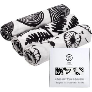 Etta Loves Plant Print Sensory Muslin Squares - Muslin Squares Etta Loves Plant Print Sensory Muslin Squares - Muslin Squares