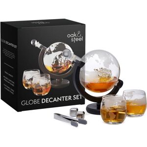 Oak & Steel 15035 Dekorative Flasche - Glasflasche mit Stopfen Oak & Steel 15035 Dekorative Flasche - Glasflasche mit Stopfen