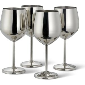 Zestaw Kieliszków Wina ze Stali Nierdzewnej Oak & Steel - 500ml - Niezłomny Zestaw Kieliszków Wina ze Stali Nierdzewnej Oak & Steel - 500ml - Niezłomny