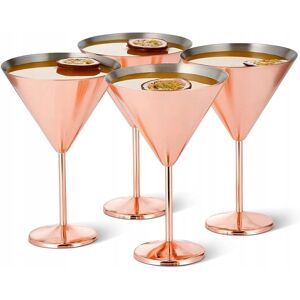 Oak & Steel 4-pack Martini różowe - Zestaw kieliszków Oak & Steel 4-pack Martini różowe - Zestaw kieliszków