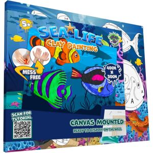 Splat Planet Peinture en argile - L'océan - 30x40cm - Publicité Splat Planet Peinture en argile - L'océan - 30x40cm - Publicité