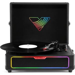 Victrola Vinyl Record Player - RGB LED Lights - Vintage Sound Victrola Vinyl Record Player - RGB LED Lights - Vintage Sound