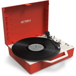 Victrola Re-Spin Tocadiscos portátil con Bluetooth - Transmisión de vinilo - Rojo Victrola Re-Spin Tocadiscos portátil con Bluetooth - Transmisión de vinilo - Rojo