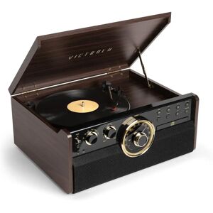 Victrola VTA-270B-ESP-INT Bluetooth FM Radio 6-in-1 - Record Player Victrola VTA-270B-ESP-INT Bluetooth FM Radio 6-in-1 - Record Player