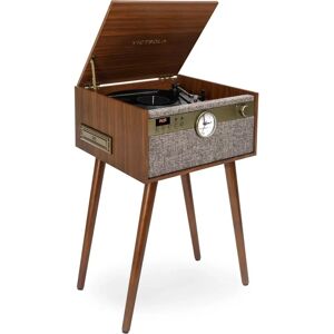 Victrola Century 6-in-1 Walnut Stereo Turntable - Music Center Victrola Century 6-in-1 Walnut Stereo Turntable - Music Center
