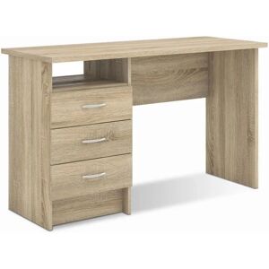 Ajax Brand Ajax Plus Oak Desk with 3 Drawers - Office Furniture Ajax Brand Ajax Plus Oak Desk with 3 Drawers - Office Furniture
