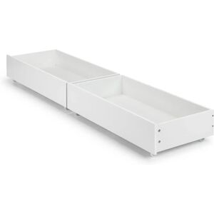 Julian Bowen Emma Underbed Storage Drawers - Set of 2 - White High Gloss Julian Bowen Emma Underbed Storage Drawers - Set of 2 - White High Gloss