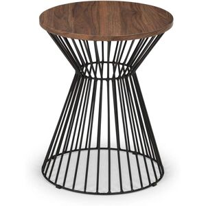 Table de lampe Jersey effet noyer de Julian Bowen - Jersey - Publicité Table de lampe Jersey effet noyer de Julian Bowen - Jersey - Publicité