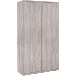 Julian Bowen Jupiter Grey Oak 2 Door Wardrobe - Wardrobe Julian Bowen Jupiter Grey Oak 2 Door Wardrobe - Wardrobe