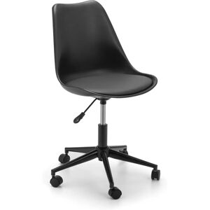Chaise de Bureau Noire Erika de Julian Bowen - Réglable, Design Moderne - Publicité Chaise de Bureau Noire Erika de Julian Bowen - Réglable, Design Moderne - Publicité
