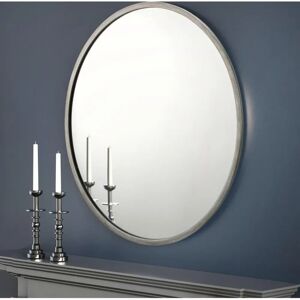 Julian Bowen Octave Pewter Wall Mirror Julian Bowen Octave Pewter Wall Mirror