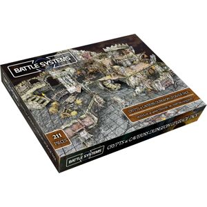 Battle Systems Modular Terrain - Crypts and Caverns Dungeon Upgrade Pack - Figurine Games Expansion Battle Systems Modular Terrain - Crypts and Caverns Dungeon Upgrade Pack - Figurine Games Expansion