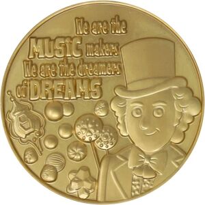 Fanattik Willy Wonka & The Chocolate Factory Collectible Coin - Dreamers Edition Fanattik Willy Wonka & The Chocolate Factory Collectible Coin - Dreamers Edition