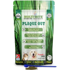 PLAQUE OUT Pet Dental Care - Tartar & Bad Breath - 1KG PLAQUE OUT Pet Dental Care - Tartar & Bad Breath - 1KG