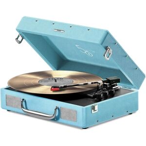 MIXX Revival 55 Vinylspelare - Blå Stereo - Vinylspelare MIXX Revival 55 Vinylspelare - Blå Stereo - Vinylspelare