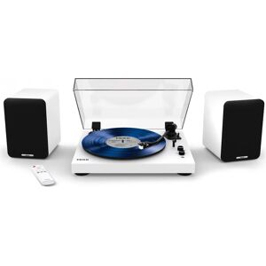 MIXX Platenspeler - Wit - Inclusief speakersysteem MIXX Platenspeler - Wit - Inclusief speakersysteem