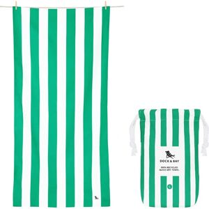 Dock & Bay Green Cabana Beach Towel - Large Dock & Bay Green Cabana Beach Towel - Large
